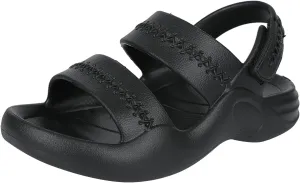 Toddler Memory Foam Open Toe Sandals With Strap Baby Boys Girls Summer Fashion Wide Shoes Light Comfy Slip On Loafers