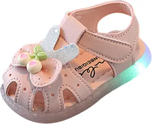 Toddler Soft Foot Warmer Children Shoes Flat Comfort Soft Sandals Soft Sole Toddler Shoes Baotou Princess Light
