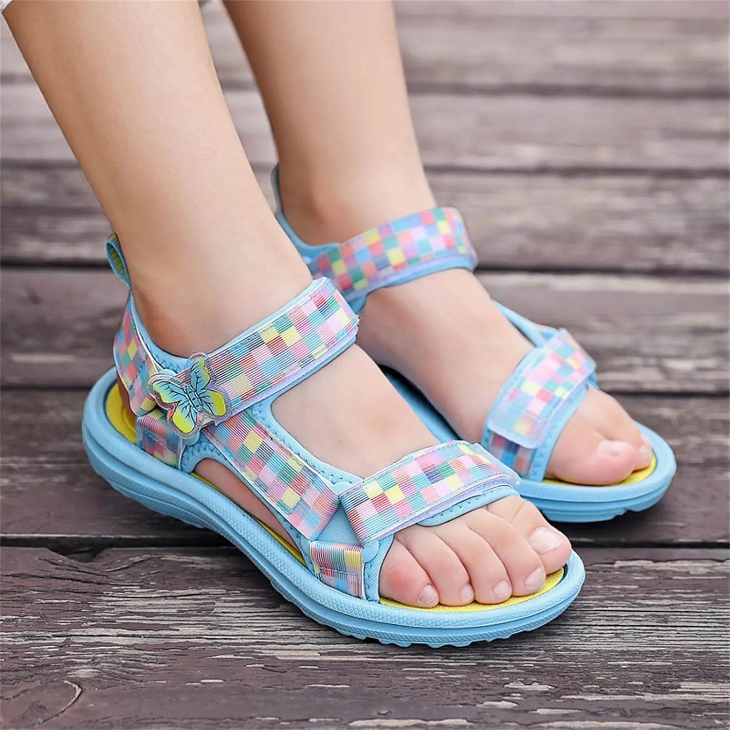 Toddler Soft Sole Shoes Children Sandals Fashion Breathable Thick Soled Summer Lightweight Soft Soled Child