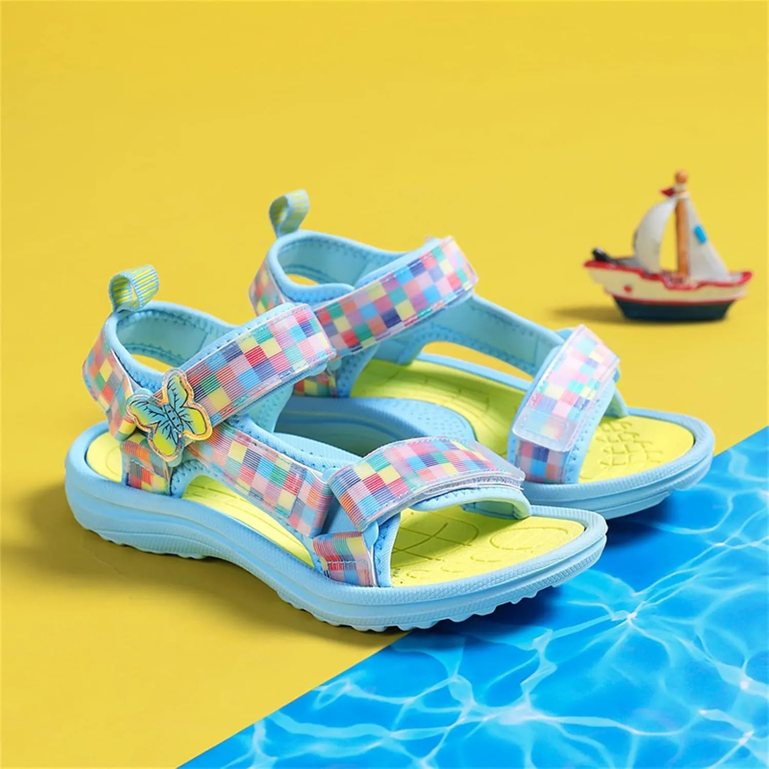 Toddler Soft Sole Shoes Children Sandals Fashion Breathable Thick Soled Summer Lightweight Soft Soled Child