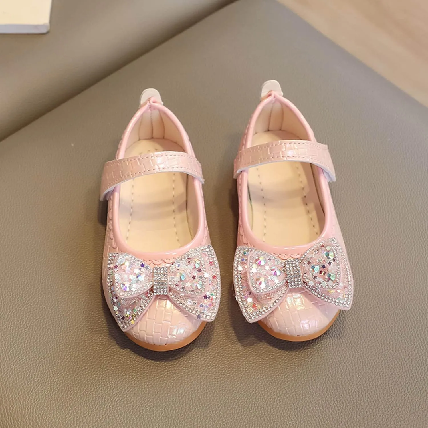 Toddler Soft Sole Shoes Fashion Summer Children Sandals Girls Casual Flat Bottom Lightweight Rhinestone Sequins
