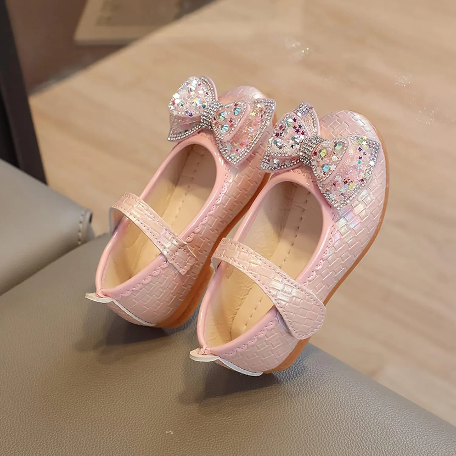Toddler Soft Sole Shoes Fashion Summer Children Sandals Girls Casual Flat Bottom Lightweight Rhinestone Sequins