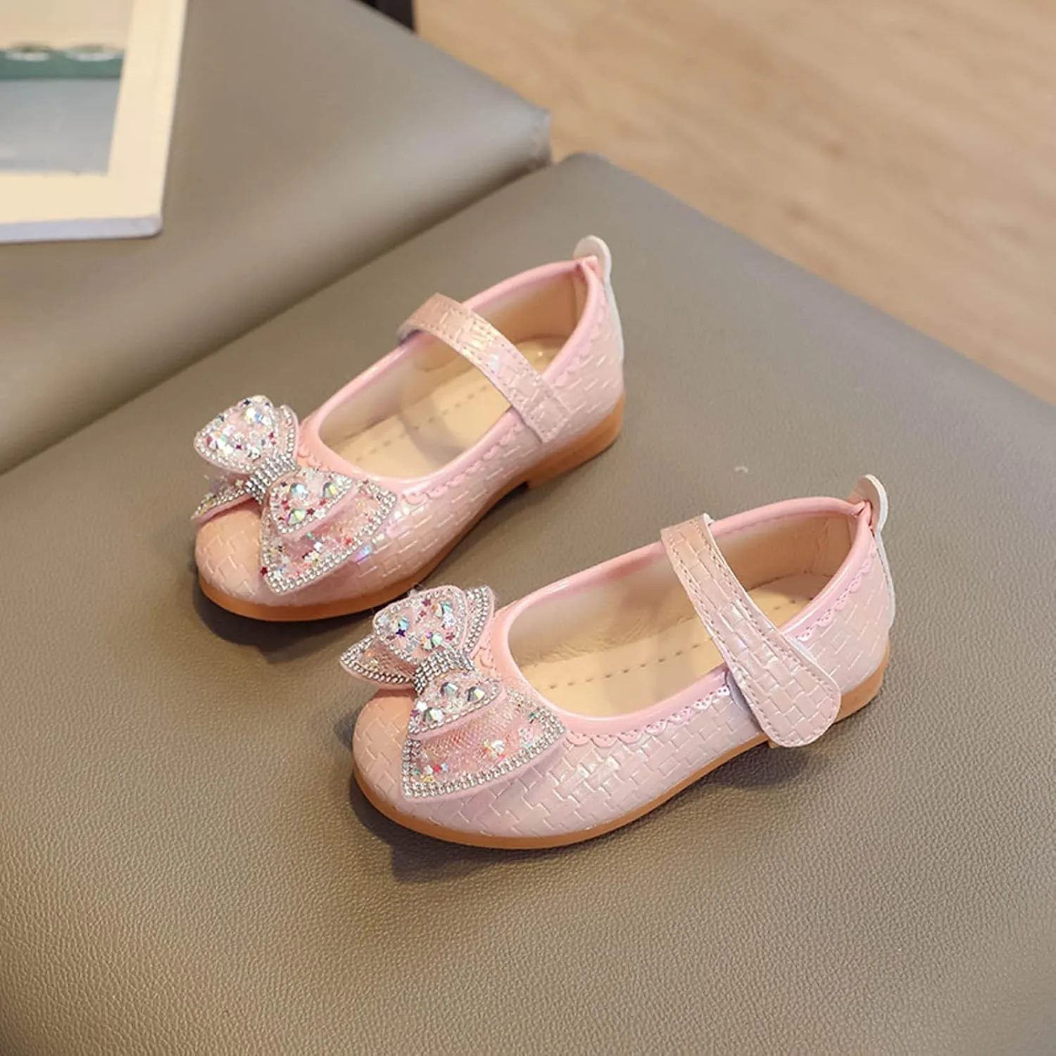 Toddler Soft Sole Shoes Fashion Summer Children Sandals Girls Casual Flat Bottom Lightweight Rhinestone Sequins