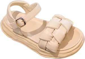 Toddler Soft Sole Shoes Toddler Girls Sandals Summer Outdoor Closed Toe Soft Rubber Sole Beach Water Shoes Dress