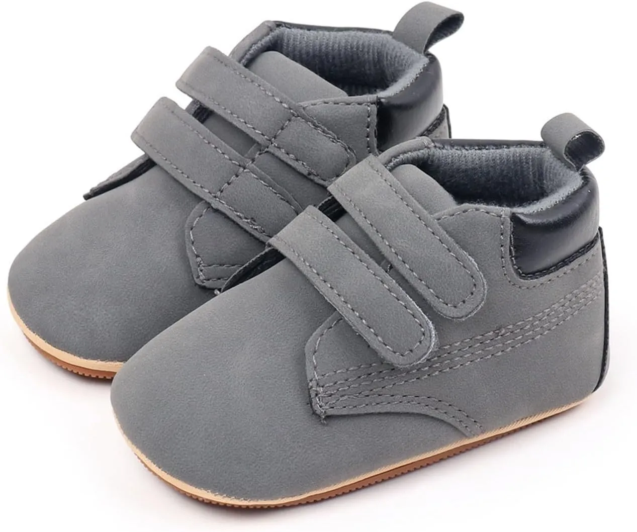 Unisex Baby Girls Boys High-top Shoes, Newborn Infant Anti-Slip Soft Sole First Walking Breathable Sneakers