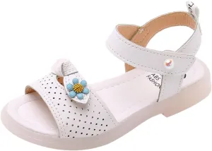 Unisex Baby House Shoes Children Shoes Fashion Flower Thick Sole Sandals Soft Sole Comfortable Princess Sandals