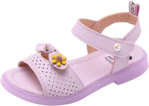 Unisex Baby House Shoes Children Shoes Fashion Flower Thick Sole Sandals Soft Sole Comfortable Princess Sandals