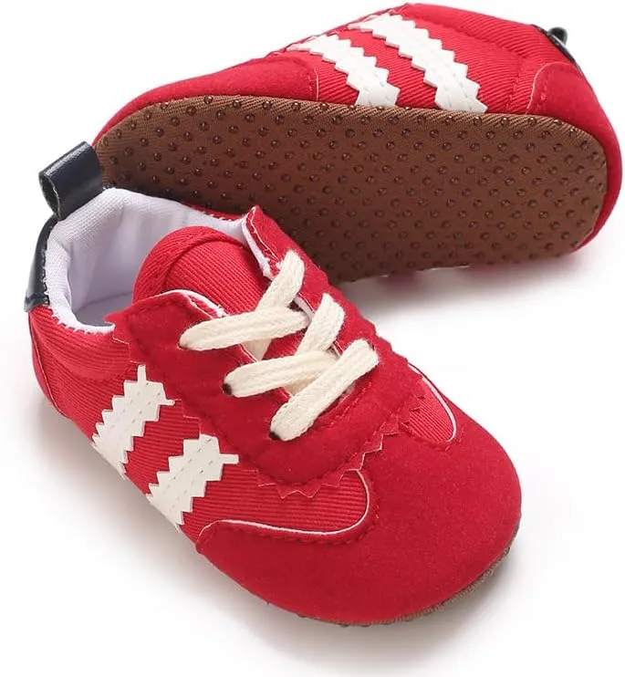 Unisex Baby Soft Sole Sneakers, Sport Newborn Infant First Walkers Shoes