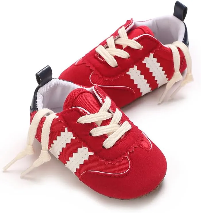 Unisex Baby Soft Sole Sneakers, Sport Newborn Infant First Walkers Shoes