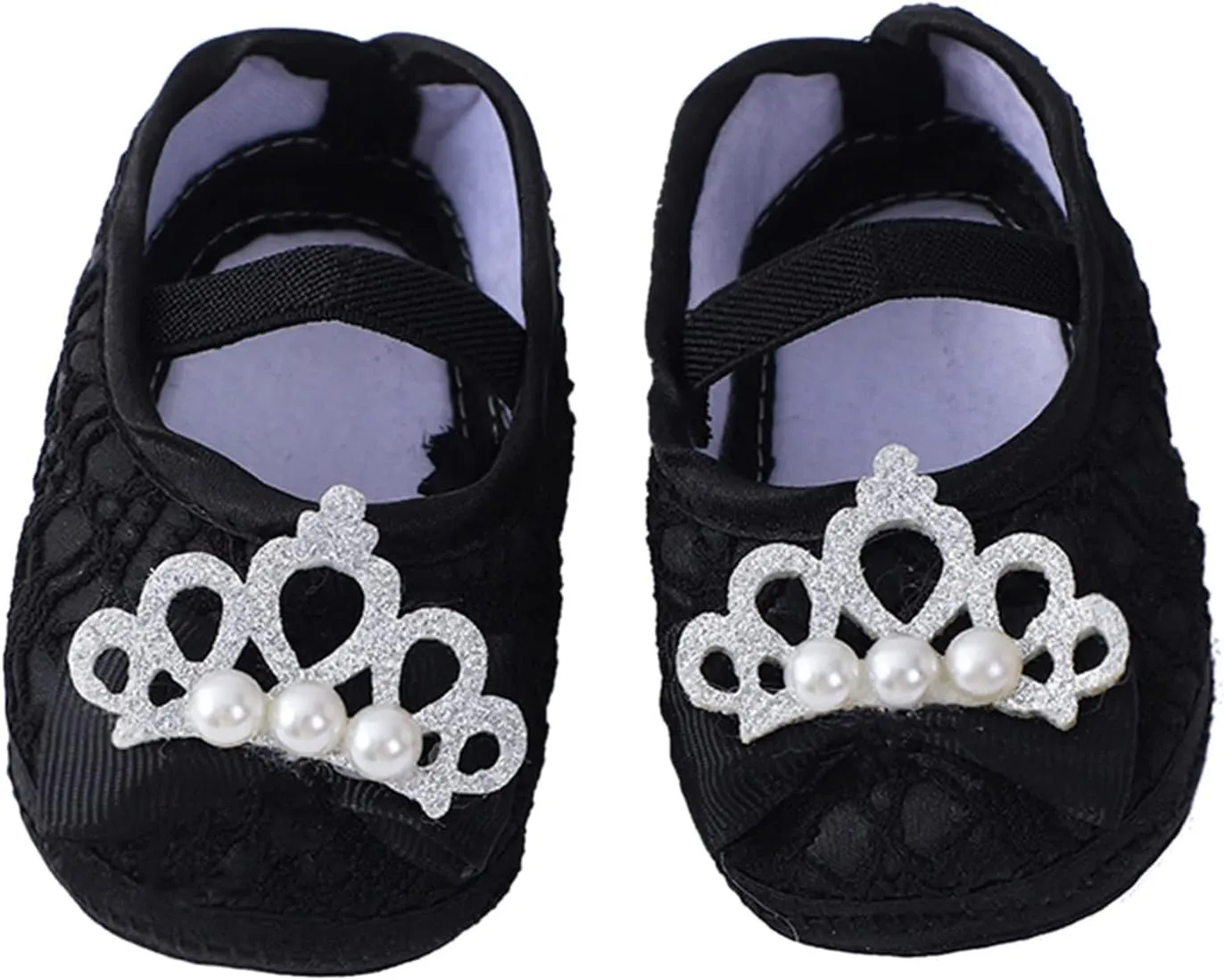 Unisex Girls House Shoes Baby Shoes Fashion Soft Sole Toddler Shoes Pearl Dress Flower Princess Shoes Toddler