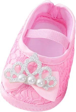Unisex Girls House Shoes Baby Shoes Fashion Soft Sole Toddler Shoes Pearl Dress Flower Princess Shoes Toddler
