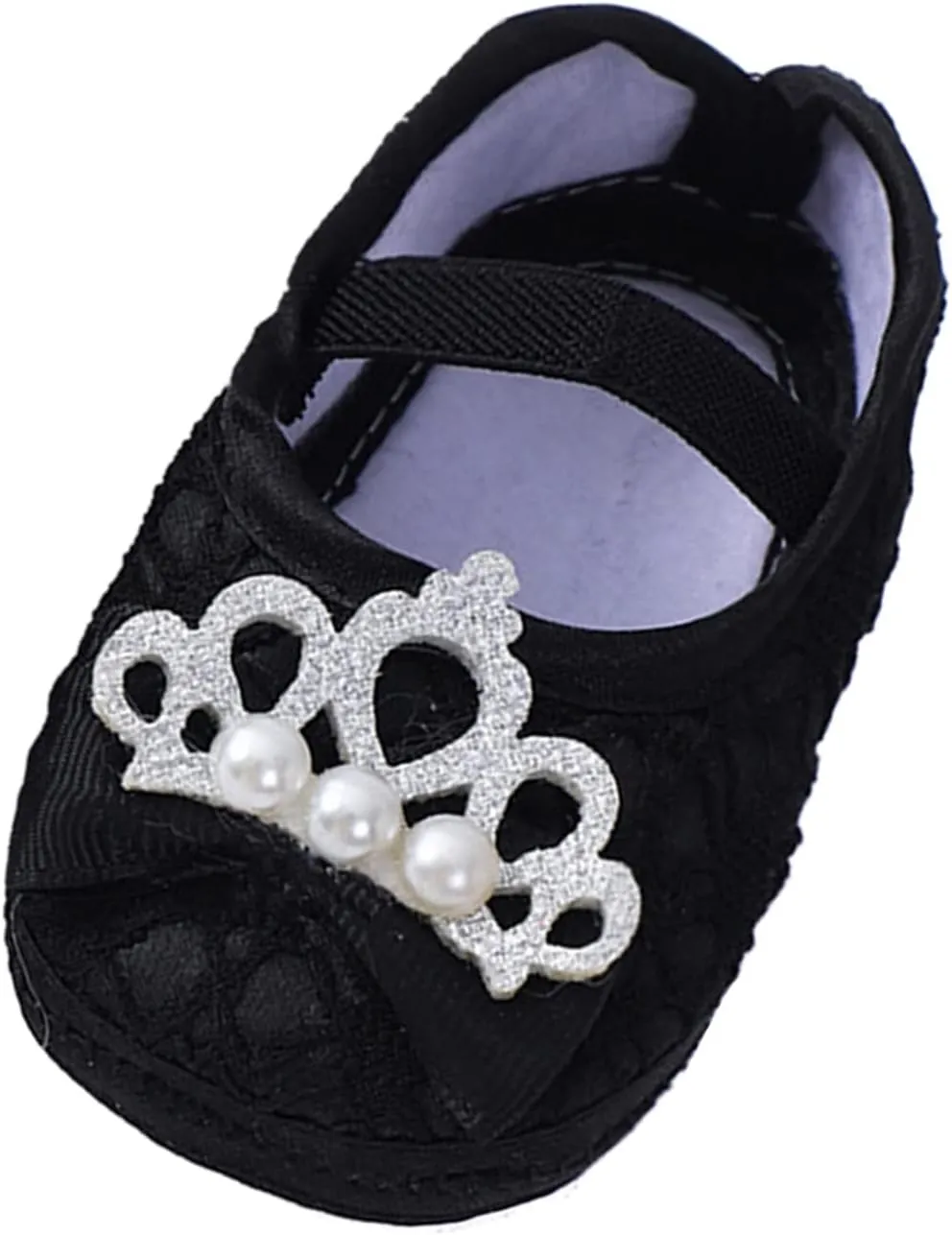Unisex Girls House Shoes Baby Shoes Fashion Soft Sole Toddler Shoes Pearl Dress Flower Princess Shoes Toddler