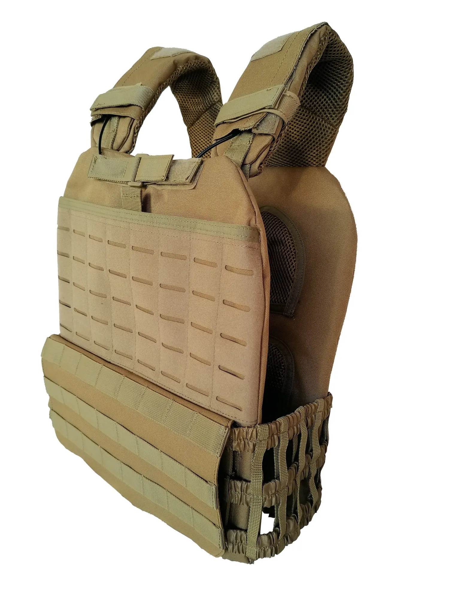 Vgtvest - Titan Life Weightvest Tactical - 14 (3,7-14) kg - Brun