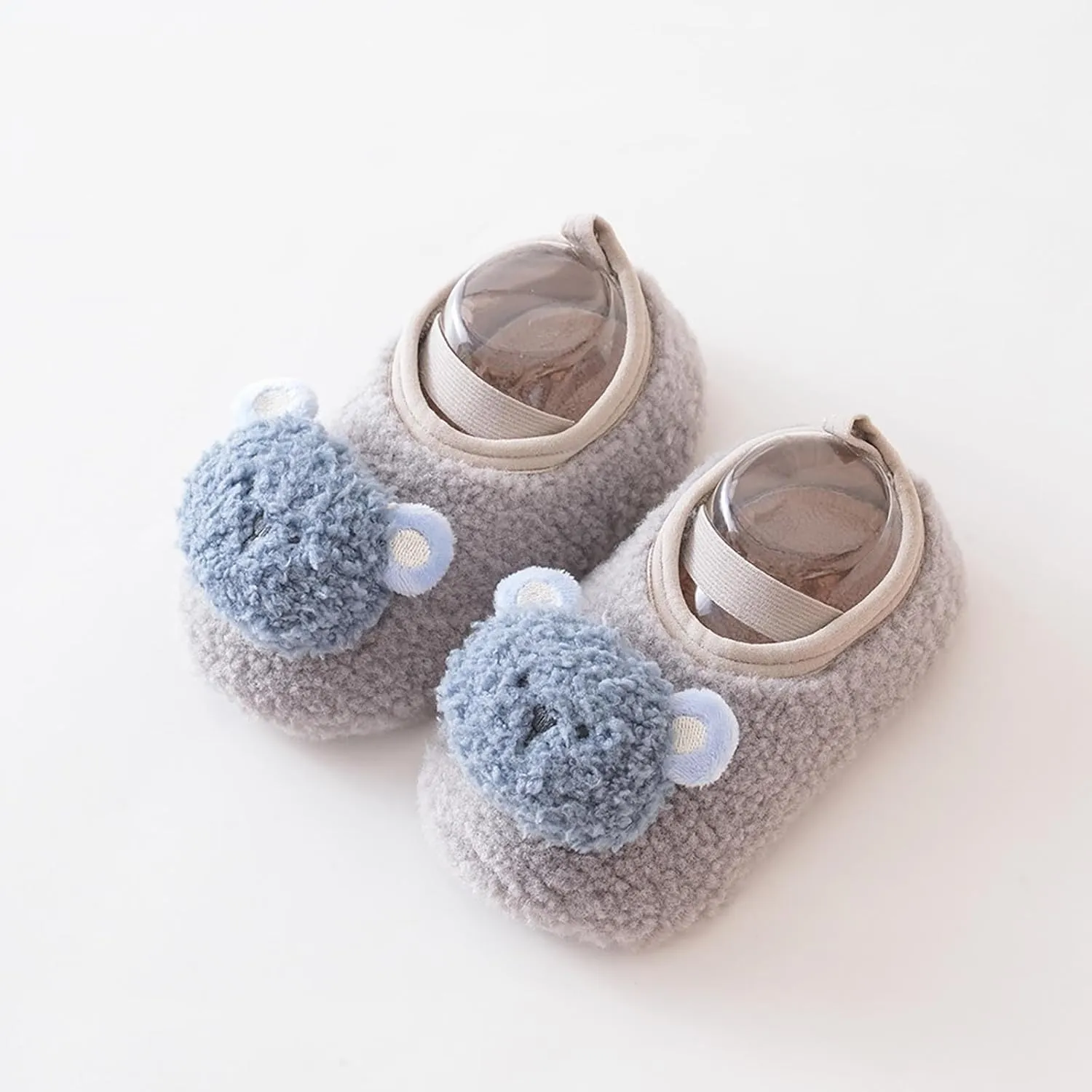Winter Infant Toddler Shoes Boys Girls Baby Shoes Soft Sole Slip On Shoes Cute Animal Decoration Warm Boys Shoes Size 12